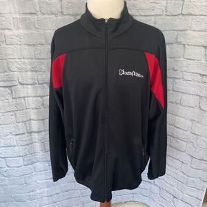 Holloway full zip lightweight track jacket w/zip pockets sz 2XL men